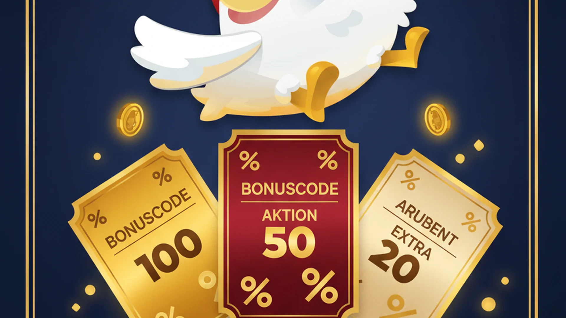Bonusse für Chicken-Spiele - Willkommensbonus und Freispiele erklärt