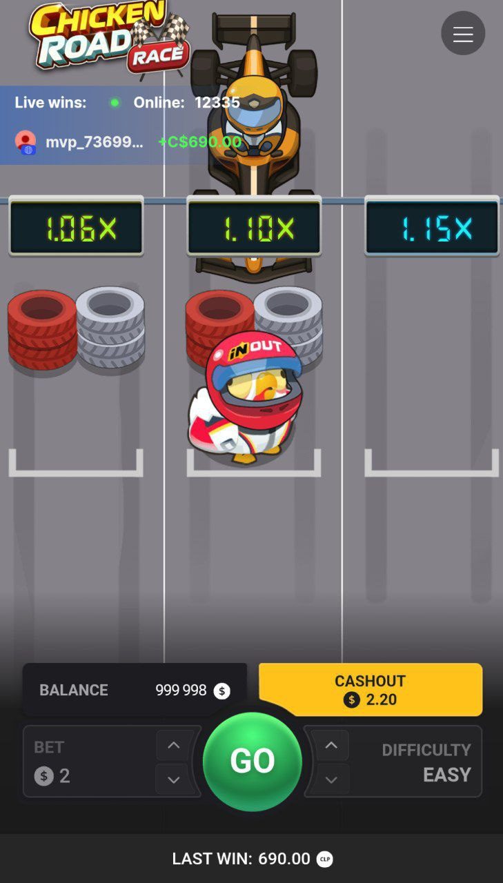 Chicken Road Race Screenshot 4 – Renn-Setting
